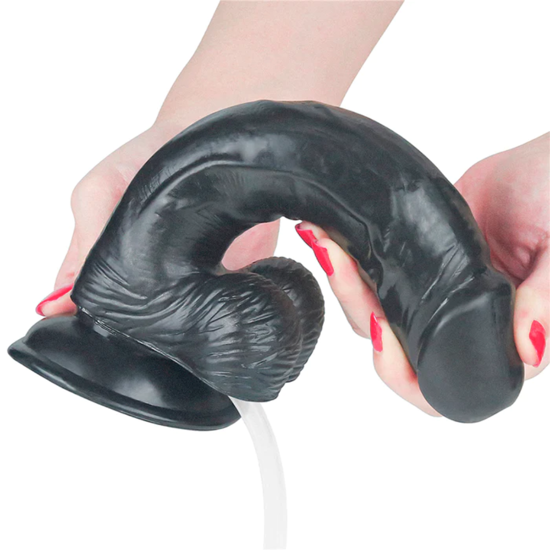 Dildo Eyaculador Squirt Extreme 11” Black